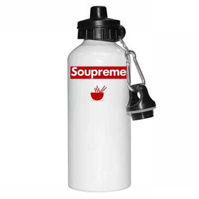 Charles Soupreme Funny Soupreme Logo Aluminum Water Bottle