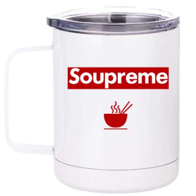 Charles Soupreme Funny Soupreme Logo 12 oz Stainless Steel Tumbler Cup