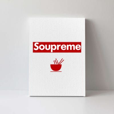 Charles Soupreme Funny Soupreme Logo Canvas