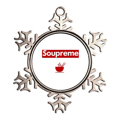 Charles Soupreme Funny Soupreme Logo Metallic Star Ornament