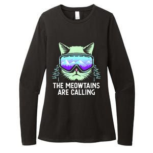 Cool Snowboard For Women Ski Lover Mountain Skier Womens CVC Long Sleeve Shirt