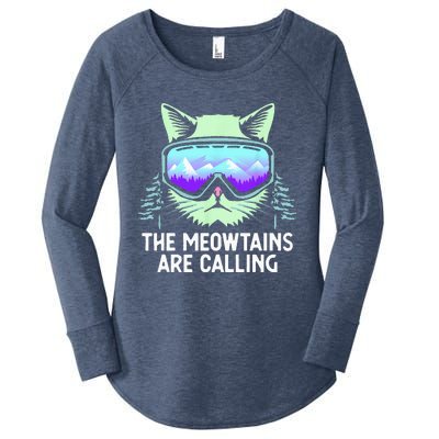 Cool Snowboard For Women Ski Lover Mountain Skier Women's Perfect Tri Tunic Long Sleeve Shirt