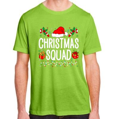 Christmas Squad Family Group Matching Christmas Pajama Party Adult ChromaSoft Performance T-Shirt