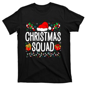 Christmas Squad Family Group Matching Christmas Pajama Party T-Shirt