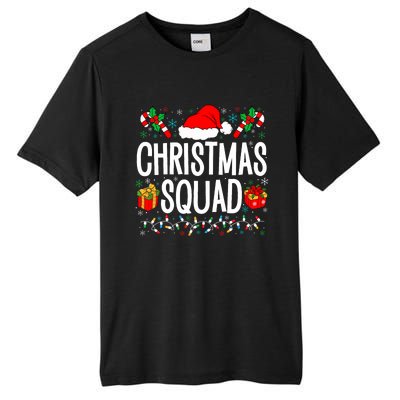 Christmas Squad Family Group Matching Christmas Pajama Party Tall Fusion ChromaSoft Performance T-Shirt