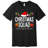 Christmas Squad Family Group Matching Christmas Pajama Party Premium T-Shirt