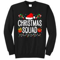 Christmas Squad Family Group Matching Christmas Pajama Party Tall Sweatshirt