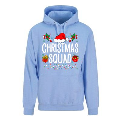 Christmas Squad Family Group Matching Christmas Pajama Party Unisex Surf Hoodie