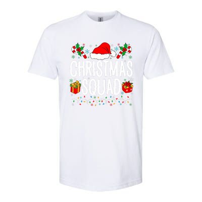 Christmas Squad Family Group Matching Christmas Pajama Party Softstyle CVC T-Shirt