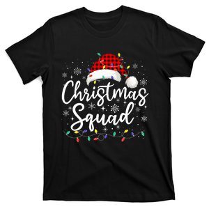 Christmas Squad Family Group Matching Christmas Pajama Party T-Shirt