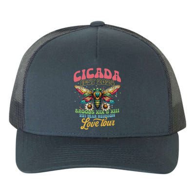 Cicada Shirts Funny Double Brood Cicada 2024 Concert Band Yupoong Adult 5-Panel Trucker Hat