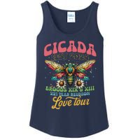 Cicada Shirts Funny Double Brood Cicada 2024 Concert Band Ladies Essential Tank