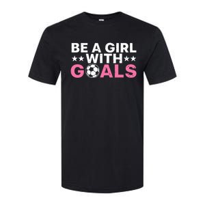 Cool Soccer For Wo Girl Football Soccer Lovers Sayings Softstyle CVC T-Shirt