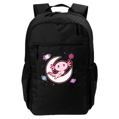 Cute Space Galaxy Axolotl Backpack