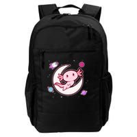 Cute Space Galaxy Axolotl Backpack