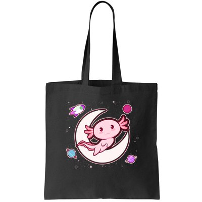 Cute Space Galaxy Axolotl Bag
