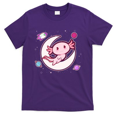 Cute Space Galaxy Axolotl T-Shirt