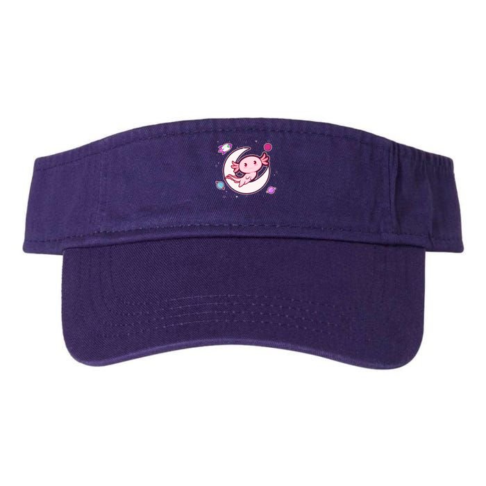 Cute Space Galaxy Axolotl Visor