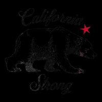 California Strong Grizzly Bear Gift 16 in Basic Backpack