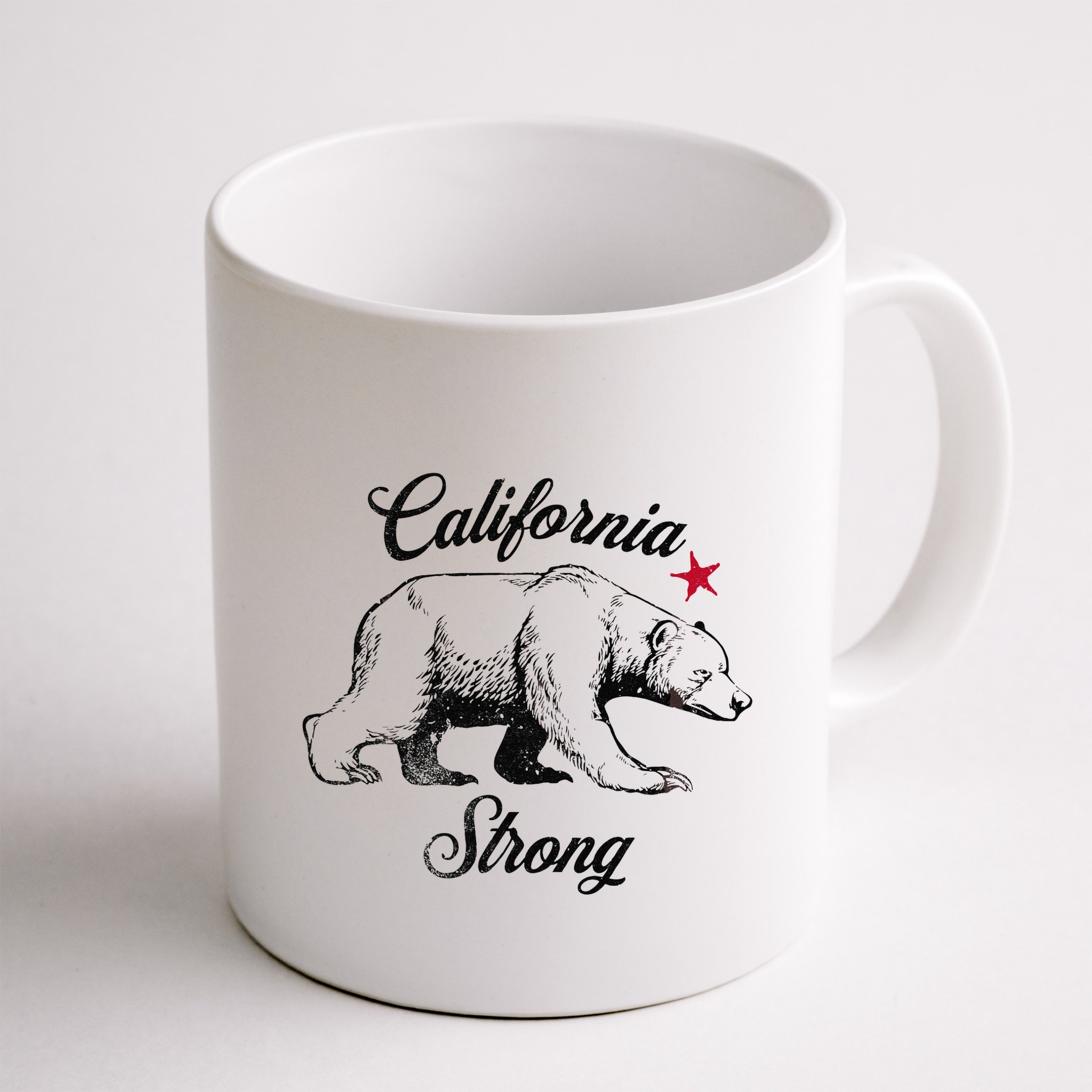 California Strong Grizzly Bear Gift Mug