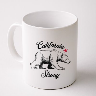 California Strong Grizzly Bear Gift Mug