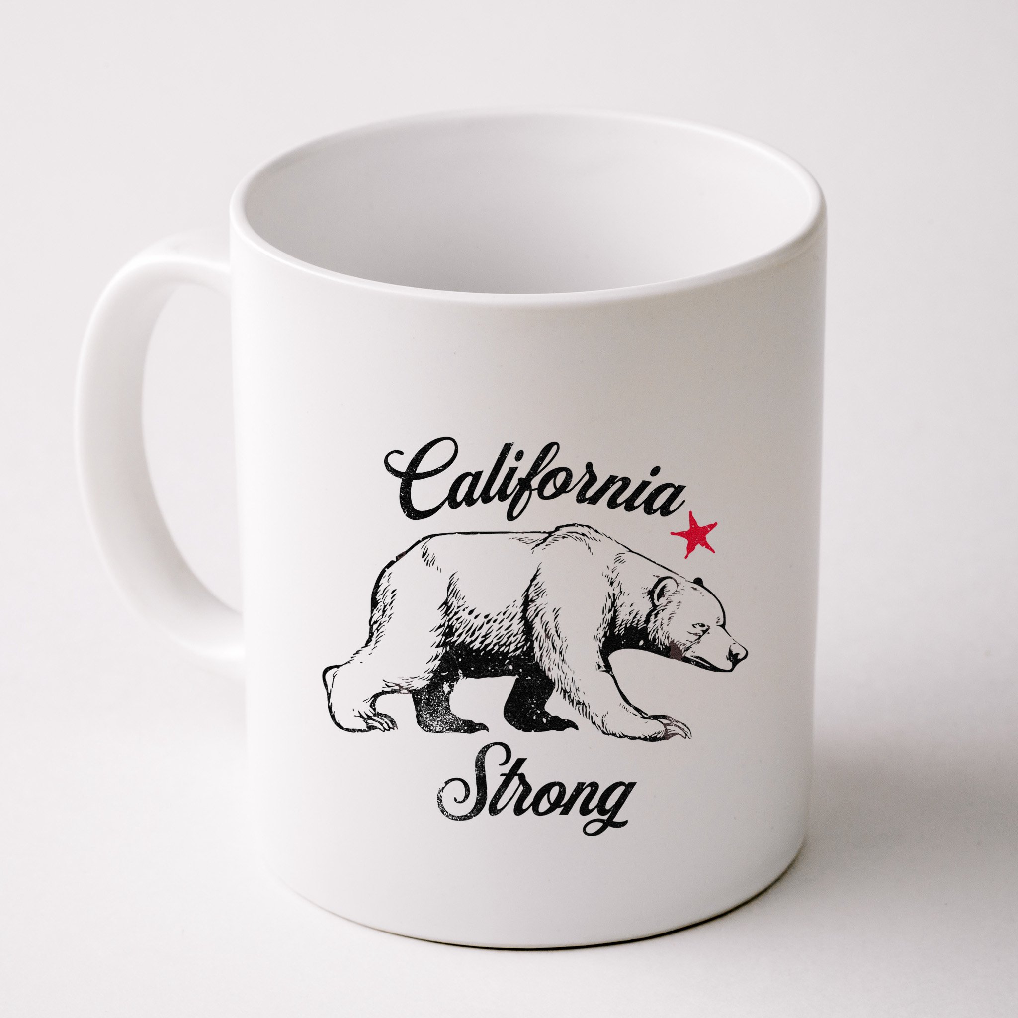 California Strong Grizzly Bear Gift Mug