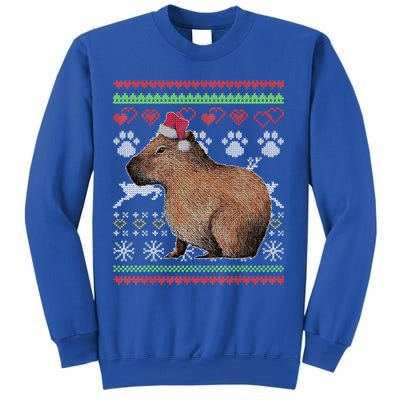 Capybara Santacool Giftclaus Ugly Christmas Sweater Holiday Lover Gift Sweatshirt