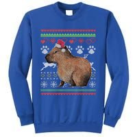 Capybara Santacool Giftclaus Ugly Christmas Sweater Holiday Lover Gift Sweatshirt