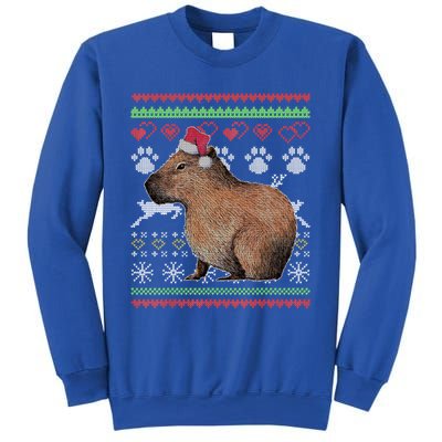 Capybara Santacool Giftclaus Ugly Christmas Sweater Holiday Lover Gift Sweatshirt