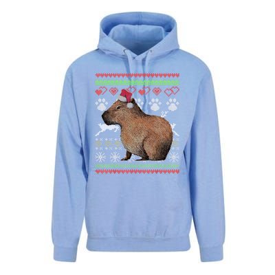 Capybara Santacool Giftclaus Ugly Christmas Sweater Holiday Lover Gift Unisex Surf Hoodie