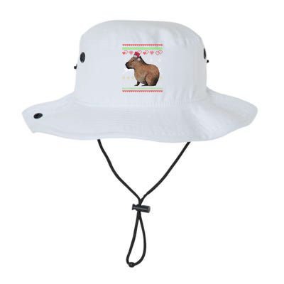 Capybara Santacool Giftclaus Ugly Christmas Sweater Holiday Lover Gift Legacy Cool Fit Booney Bucket Hat