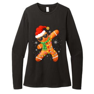 Christmas Shirts Gingerbread Xmas Lights Womens CVC Long Sleeve Shirt