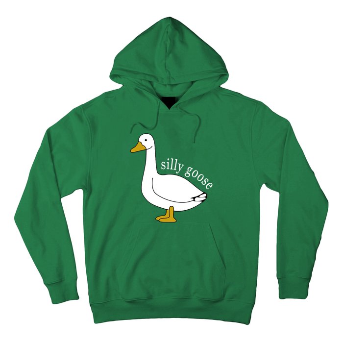 Cute Silly Goose Ugly Xmas Funny Goose Trendy Hoodie