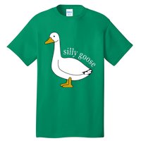 Cute Silly Goose Ugly Xmas Funny Goose Trendy Tall T-Shirt