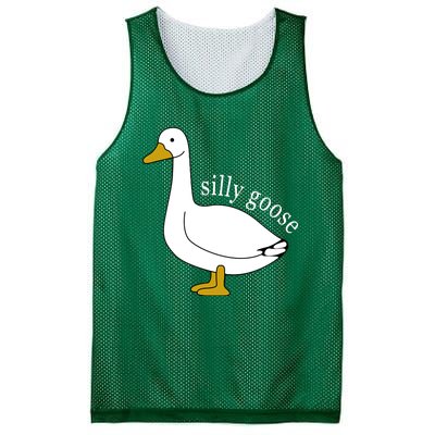 Cute Silly Goose Ugly Xmas Funny Goose Trendy Mesh Reversible Basketball Jersey Tank