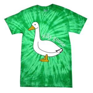 Cute Silly Goose Ugly Xmas Funny Goose Trendy Tie-Dye T-Shirt