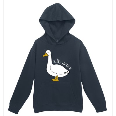 Cute Silly Goose Ugly Xmas Funny Goose Trendy Urban Pullover Hoodie