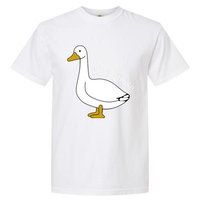 Cute Silly Goose Ugly Xmas Funny Goose Trendy Garment-Dyed Heavyweight T-Shirt