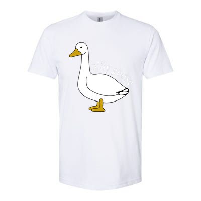 Cute Silly Goose Ugly Xmas Funny Goose Trendy Softstyle CVC T-Shirt