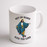 Christ Skateboarding Get On Board With The Lord Jesus Skate Mug