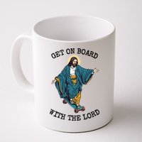 Christ Skateboarding Get On Board With The Lord Jesus Skate Mug