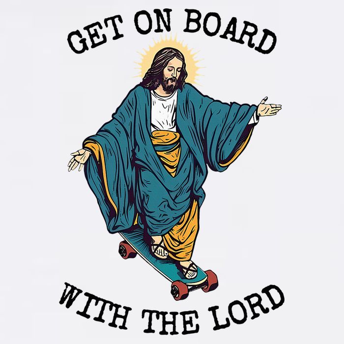 Christ Skateboarding Get On Board With The Lord Jesus Skate Womens Tank Top