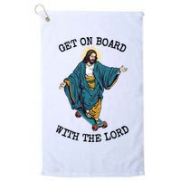 Christ Skateboarding Get On Board With The Lord Jesus Skate Golf Towel
