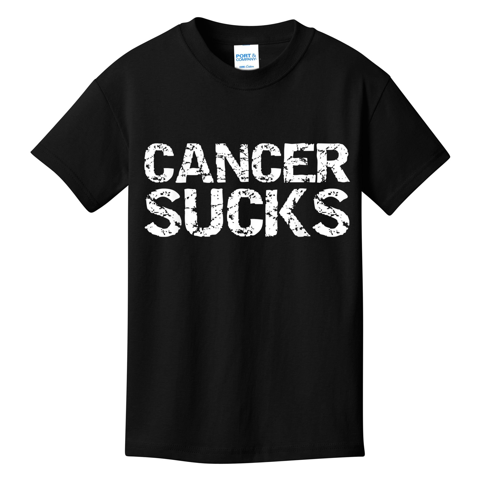 Cancer Sucks Gift Hooded Cancer Kids T-Shirt