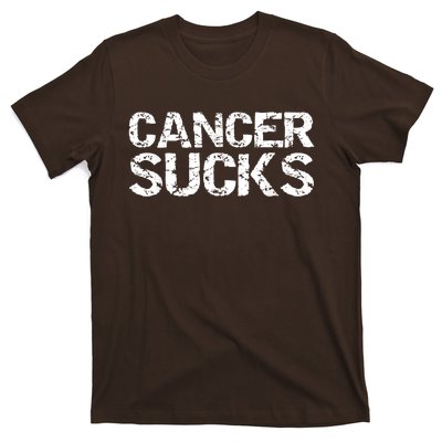 Cancer Sucks Gift Hooded Cancer T-Shirt