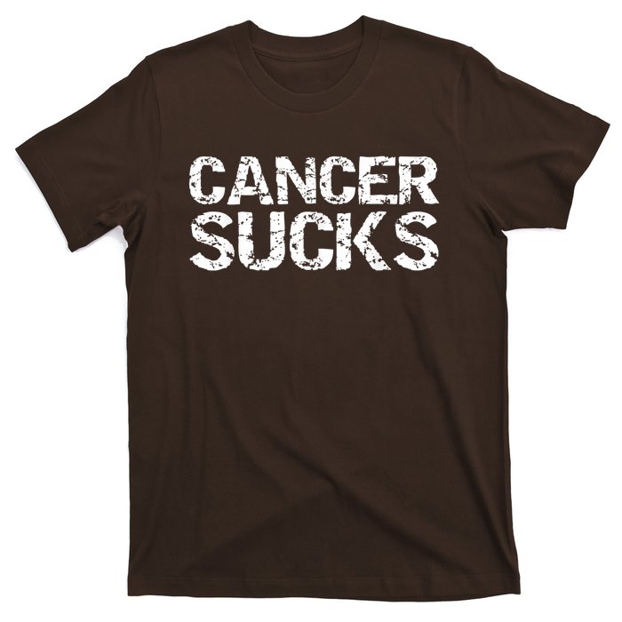 Cancer Sucks Gift Hooded Cancer T-Shirt