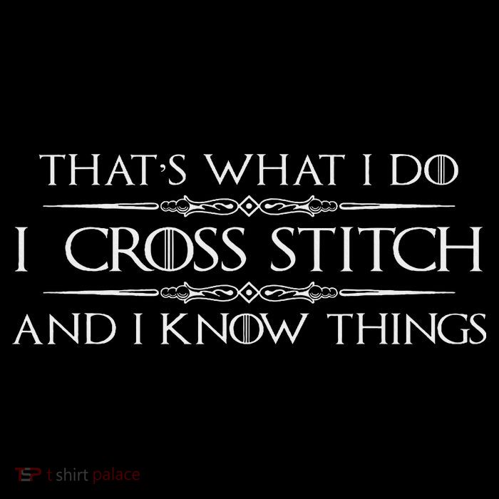 Cross Stitching Gifts I Cross Stitch & I Know Things Funny Toddler Hoodie