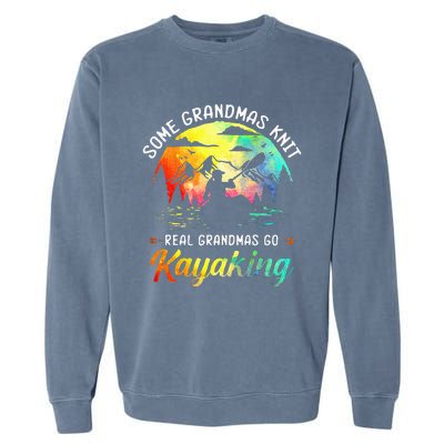 Classic Somes Grandmas Knit Real Grandmas Garment-Dyed Sweatshirt