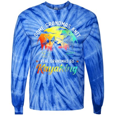 Classic Somes Grandmas Knit Real Grandmas Tie-Dye Long Sleeve Shirt