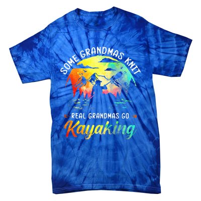 Classic Somes Grandmas Knit Real Grandmas Tie-Dye T-Shirt